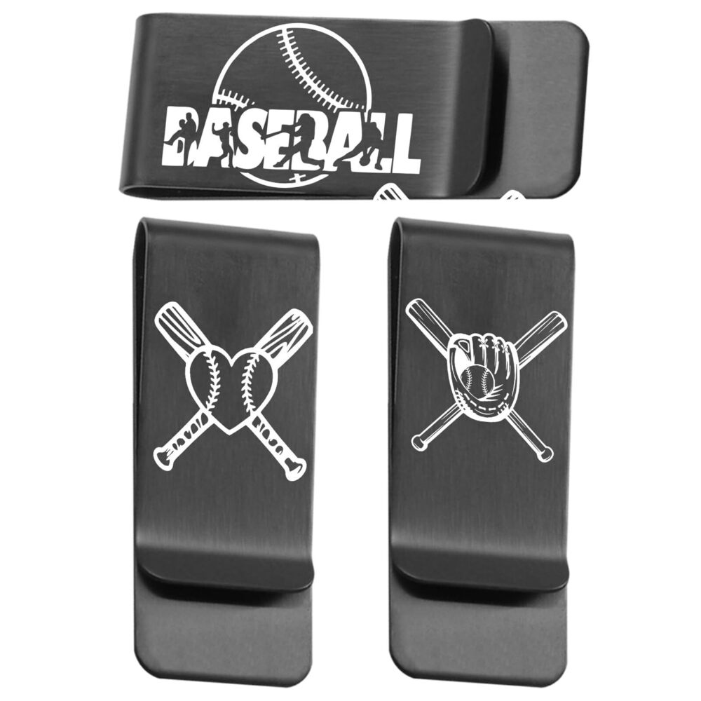 3685 Unisex Heavy-Duty Money Clip: Scanner Defense System, Minimalist Metal